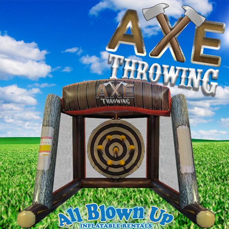 Mobile Inflatable Axe Throwing