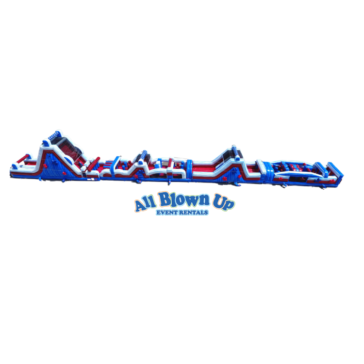 Great American Mega Obstacle Course with Dual Slides Great American Mega Obstacle Course with Dual Slides