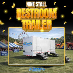 Nine Stall Restroom Trailer