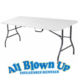 folding table 487902 60" White Banquet Table